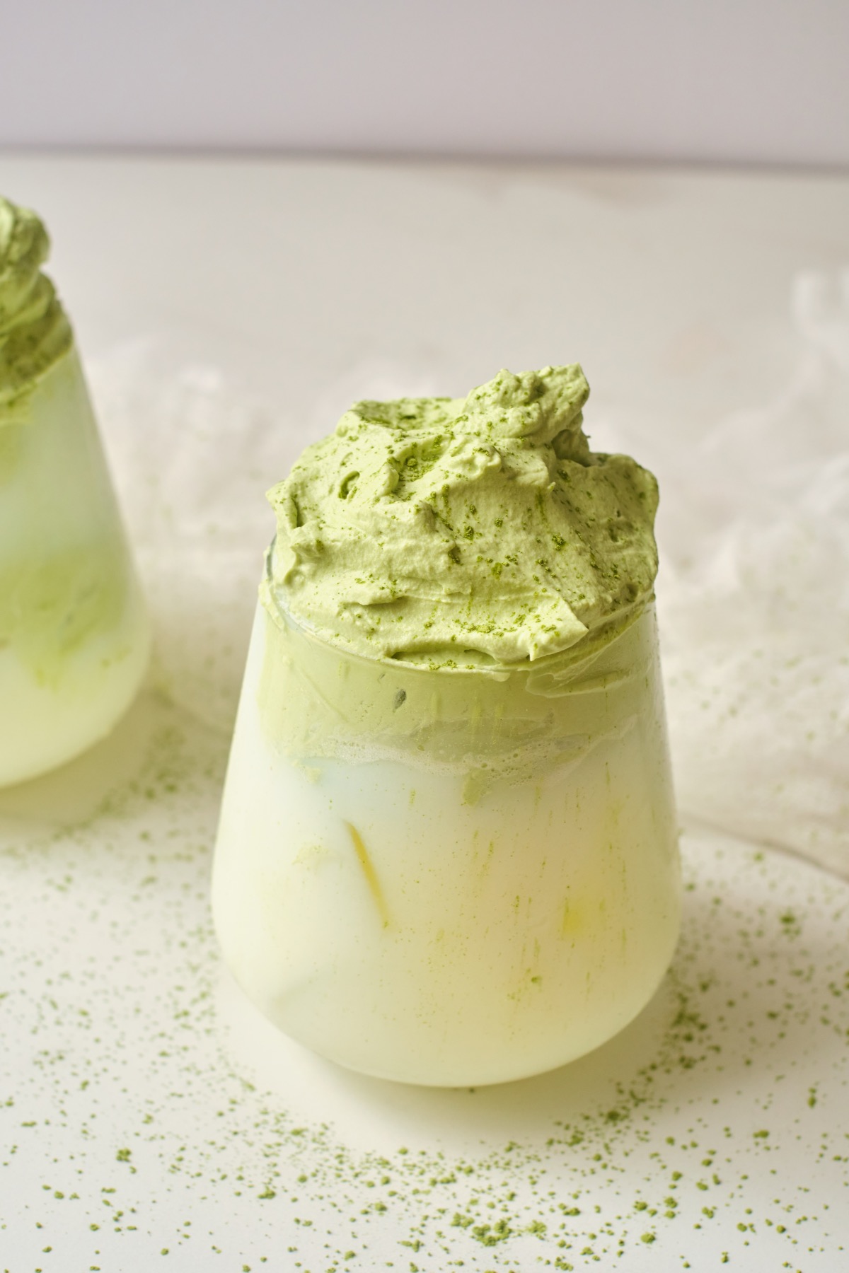 dalgona matcha latte recipe tutorial