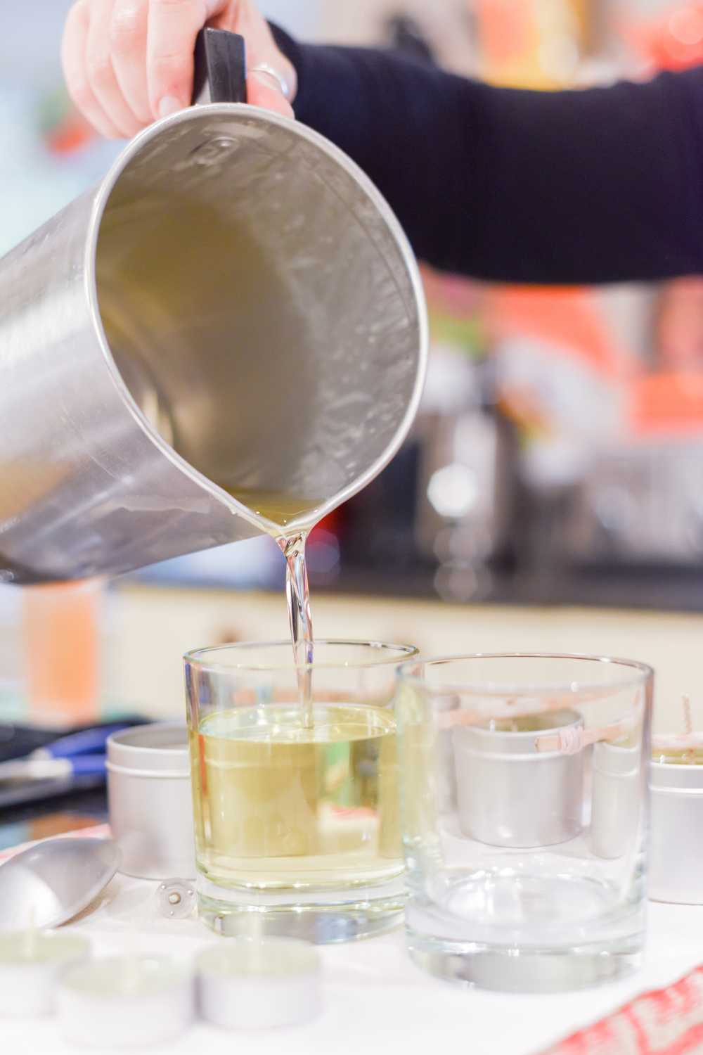 Candle Pouring for Candle Making Workbook