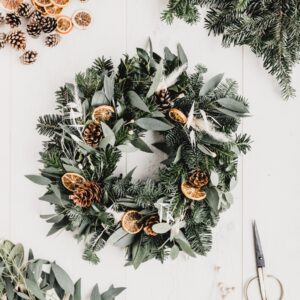 eucalyptus wreath making kit