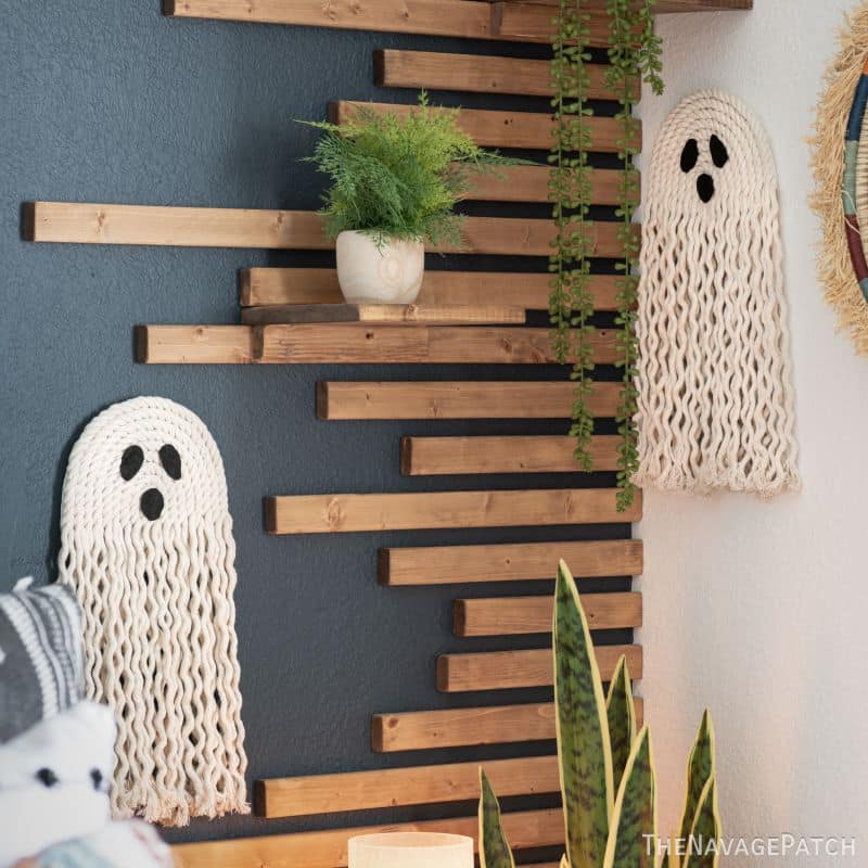 DIY Macrame Ghost Craft