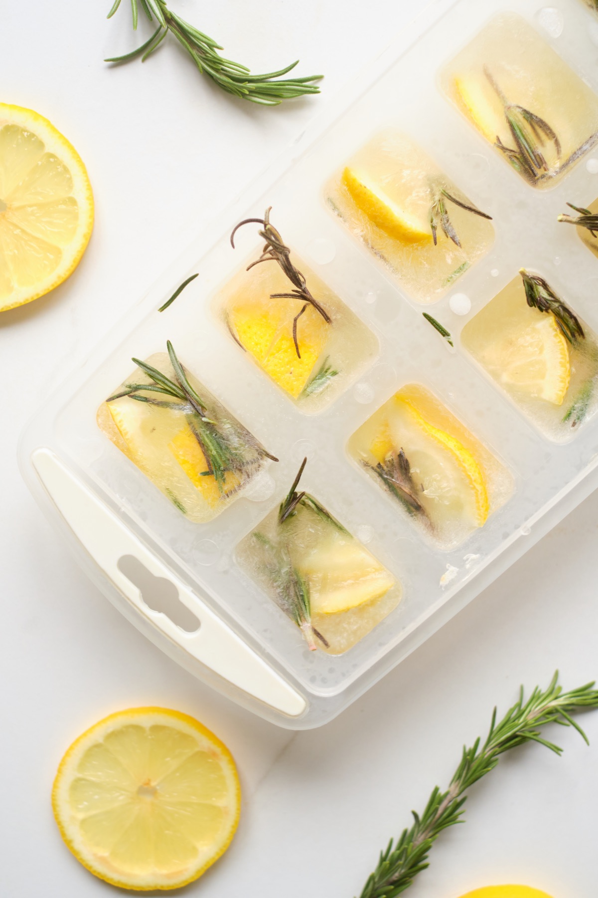 finished cleaning ice cubes tutorial