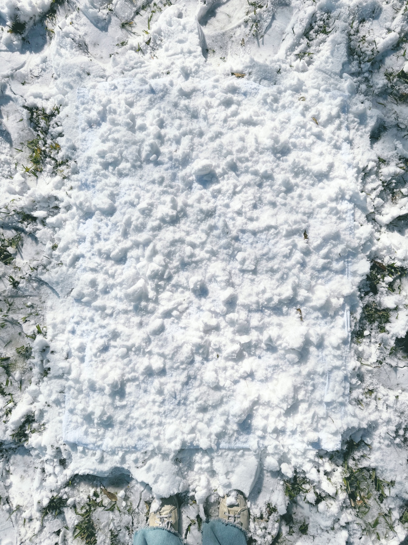 cover the blanket in snow web
