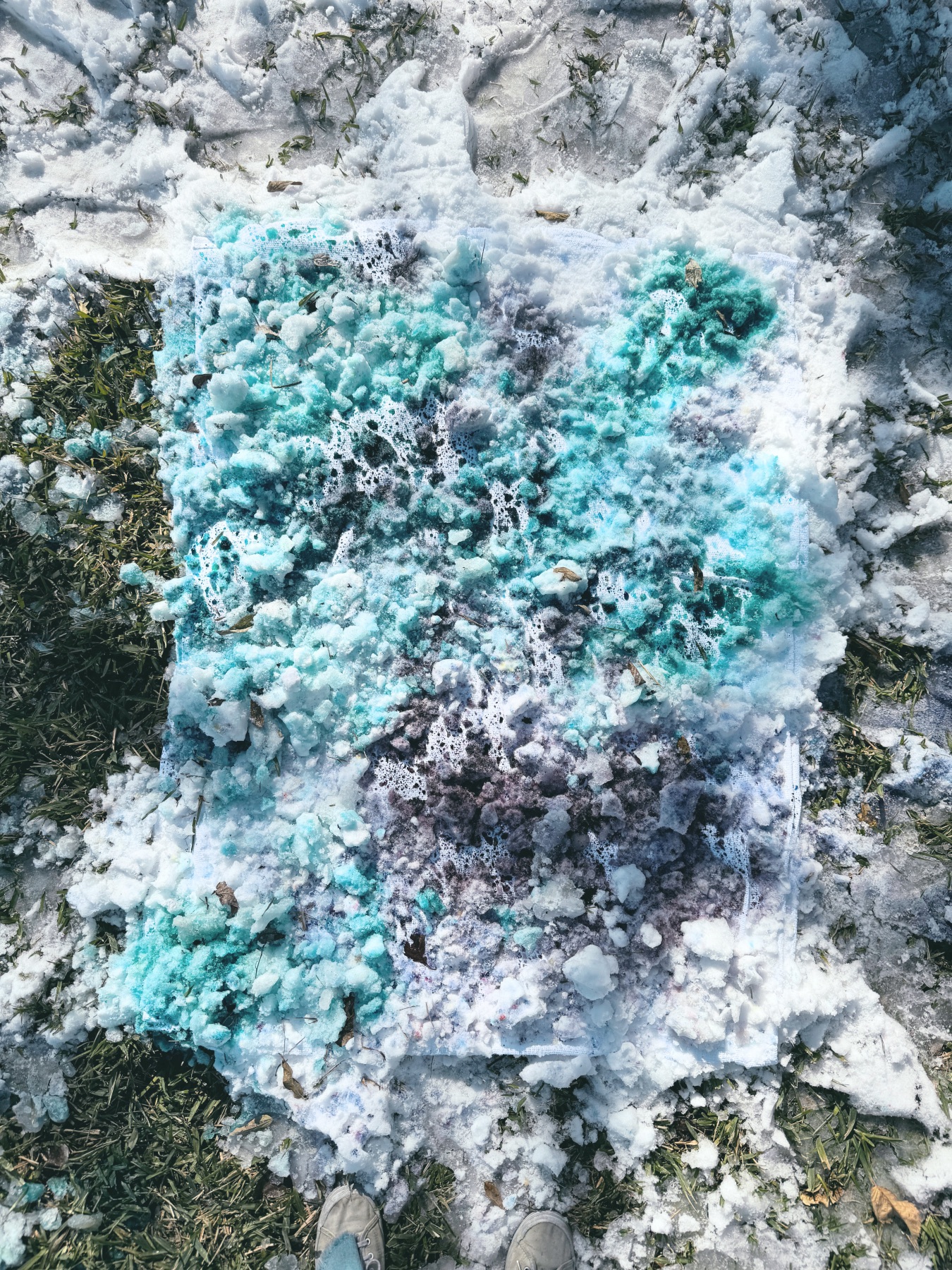 ice dyeing a blanket pop shop america web