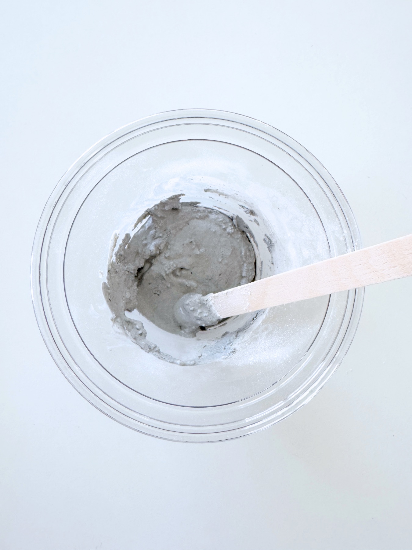 mix concrete in a plastic cup web