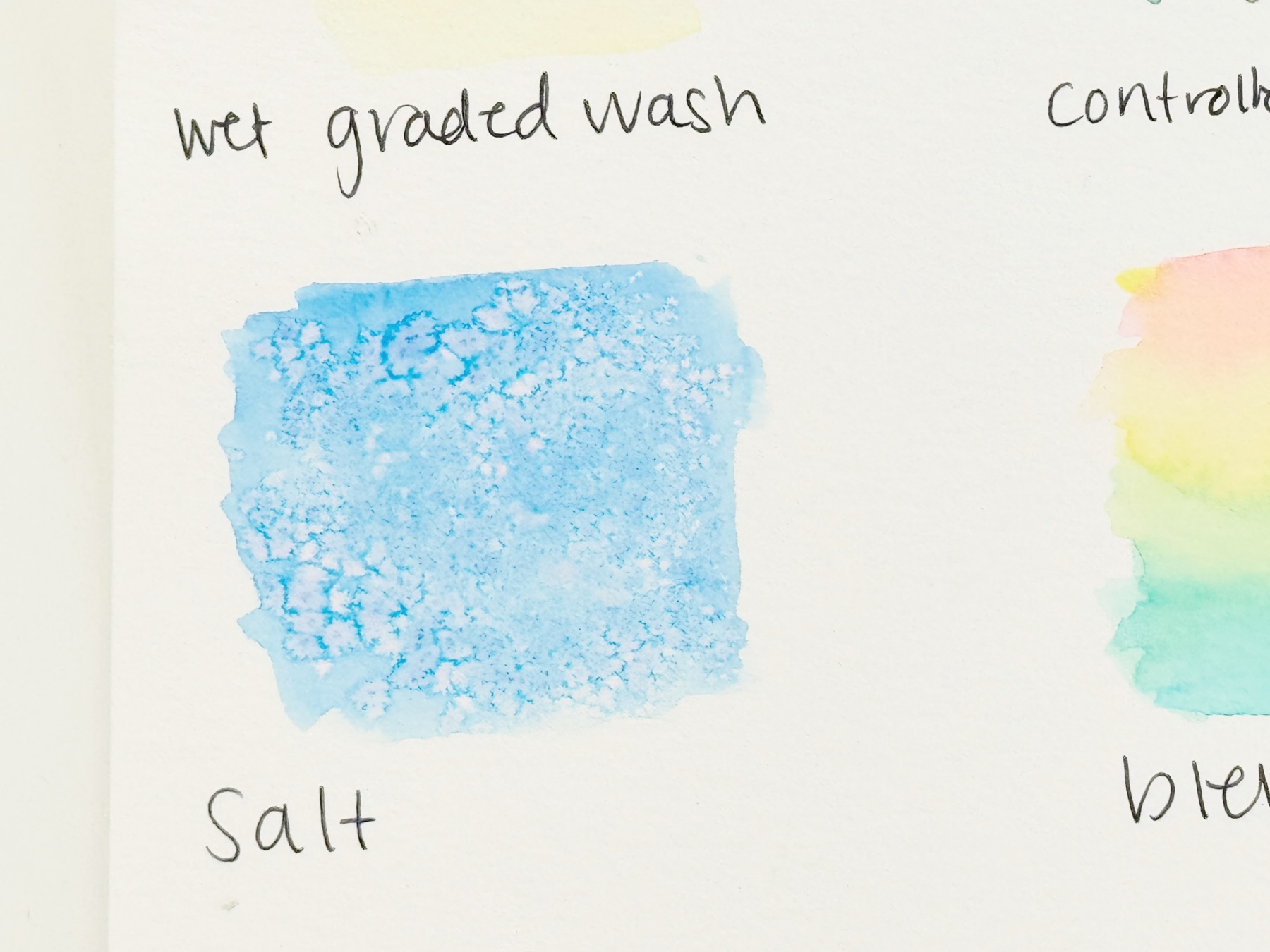 watercolor salt painting tutorial