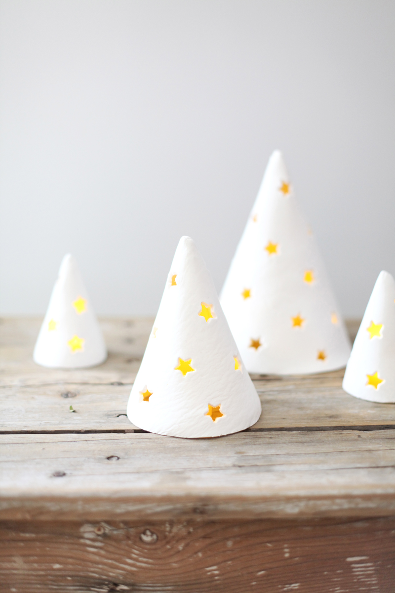 a beautiful mess starscape tea light holder