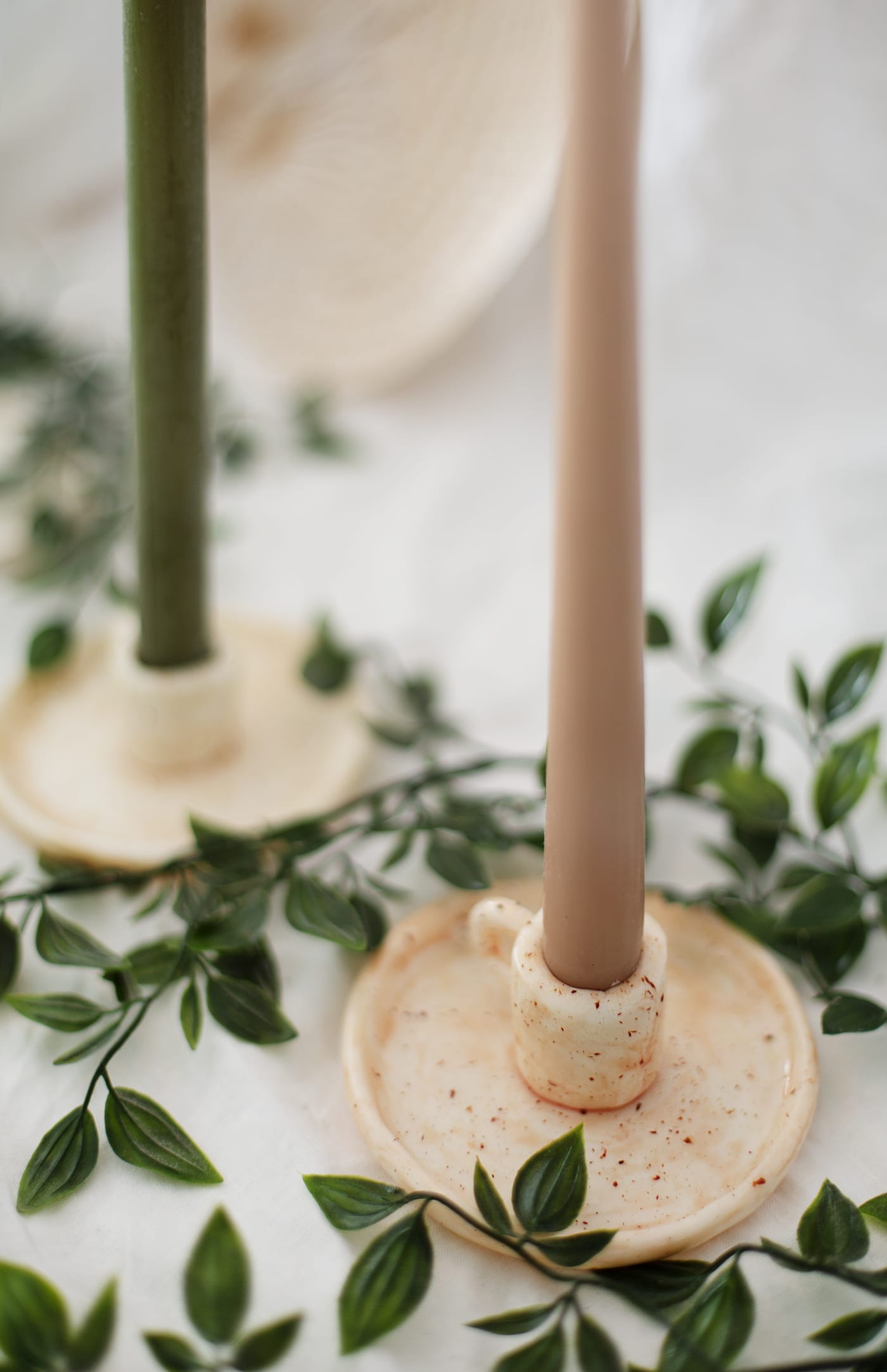 diy-clay-candleholders-the-lovely-drawer