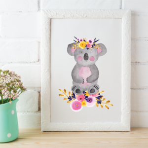 Alternative view of Digital Download, Australian Animal Wall Art Printable