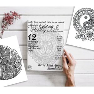 Mandalas Adult Coloring Book