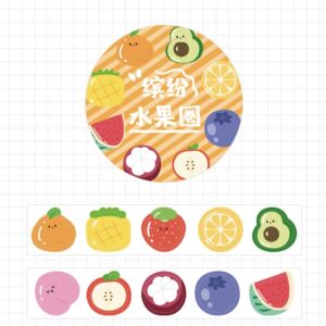 Fruit Washi Tape, Stickers
