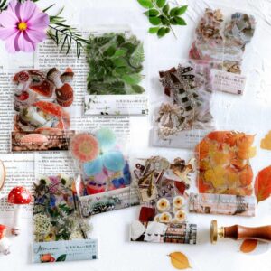 Alternative view of Pressed Flower Bullet Journaling Stickers