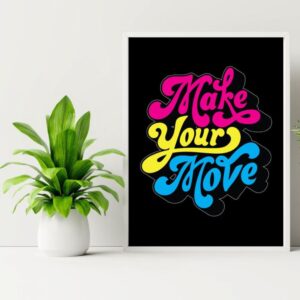 Neon Lights Adult Coloring Book