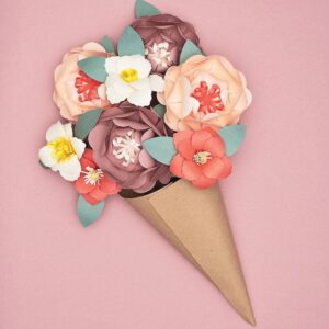 DIY Kit, Paper Flower Bouquet Making Kit