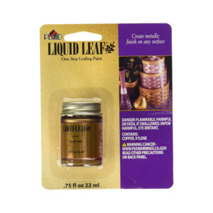 Plaid Liquid Leaf Gilding