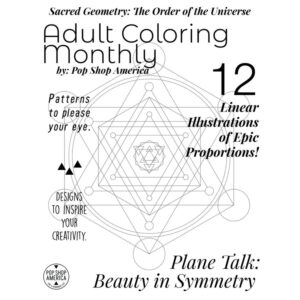 Alternative view of Sacred Geometry Adult Coloring Book