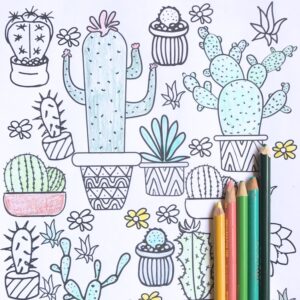 Alternative view of Digital Download, The Cactus Collection of Printables