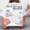 Succulents Adult Coloring Book